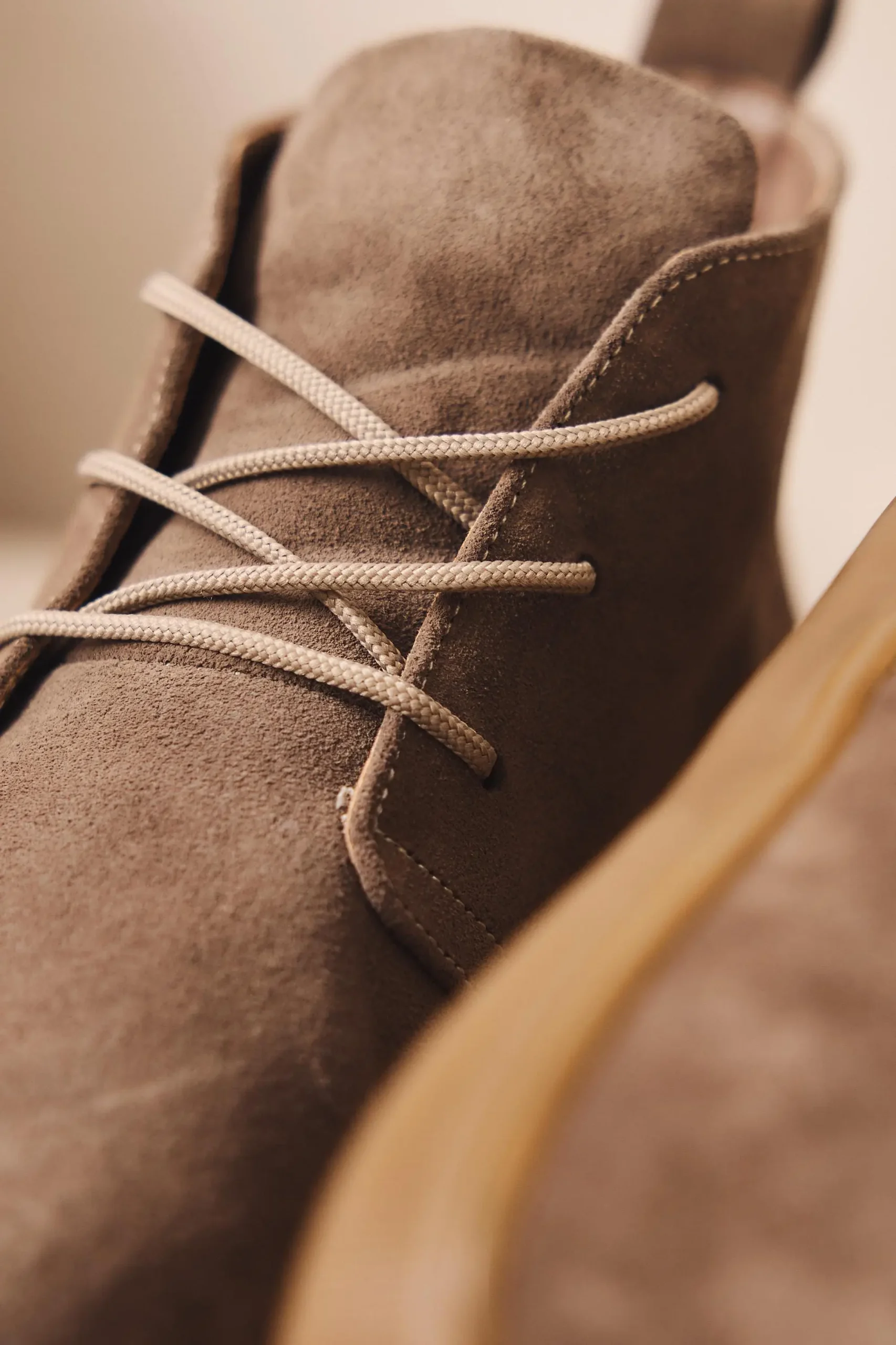 Barefoot Boots Gray Suede Ankle Boots With Wide